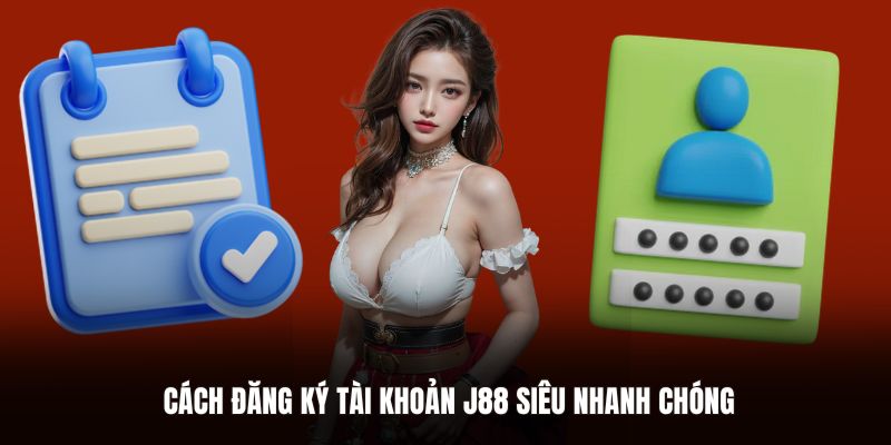 Cách đăng ký tài khoản J88 siêu nhanh chóng